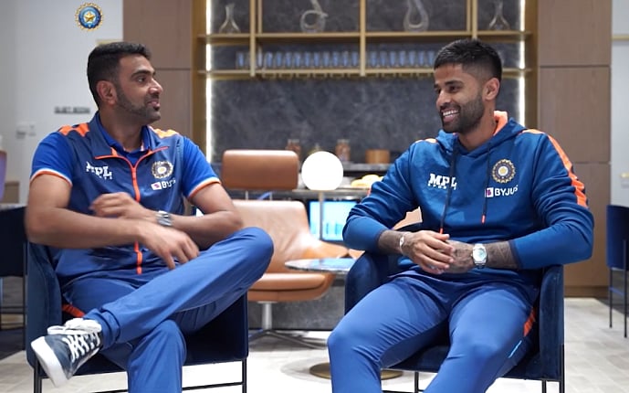 "ஆஸ்திரேலியாவில் நான் சிறப்பாக ஆட இதுதான் காரணம்" - அஸ்வினிடம் ரகசியத்தை பகிர்ந்த சூர்யகுமார் !