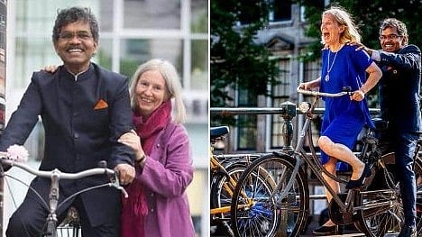 ச்சே என்ன ஒரு காதல் கதை..  4 மாதம் - 8 நாடுகள் சைக்கிளில் பயணம்: 44 ஆண்டுகள் கடந்தும் தொடரும் காதல்!