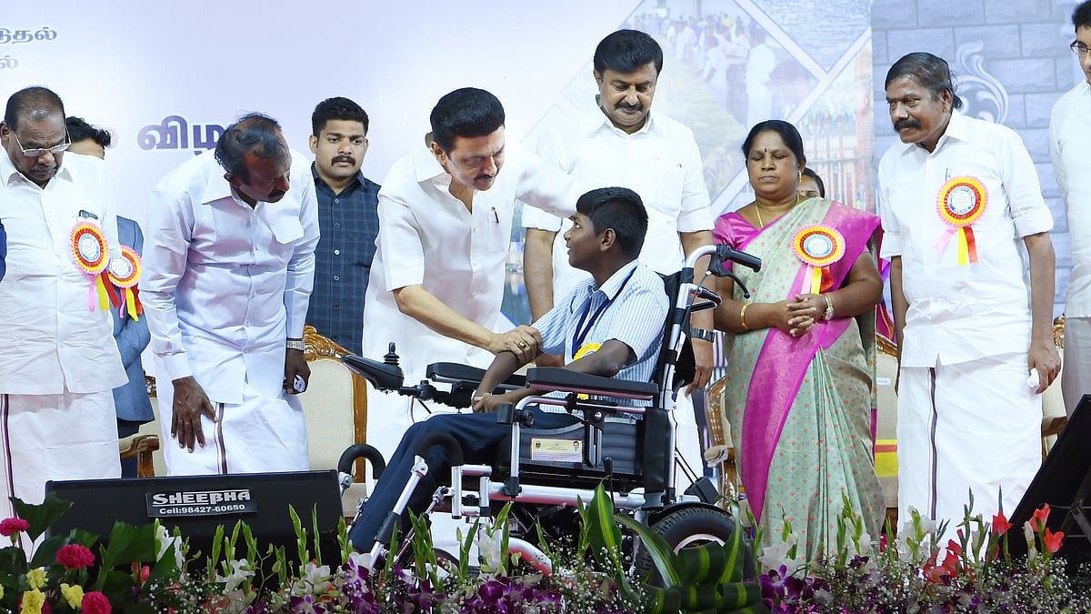 “மாற்றுத்திறனாளிகளுக்கு இட ஒதுக்கீடு.. அனைவருக்குமான வளர்ச்சிதான் திராவிட மாடல்” : முதலமைச்சர் பேச்சு!