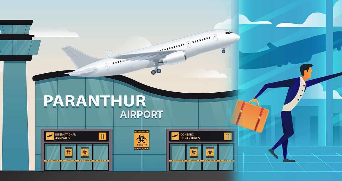 தமிழக வளர்ச்சிக்கு சென்னையில் இரண்டாவது விமான நிலையம் காலத்தின் கட்டாயம் - தமிழ்நாடு அரசு அறிக்கை !