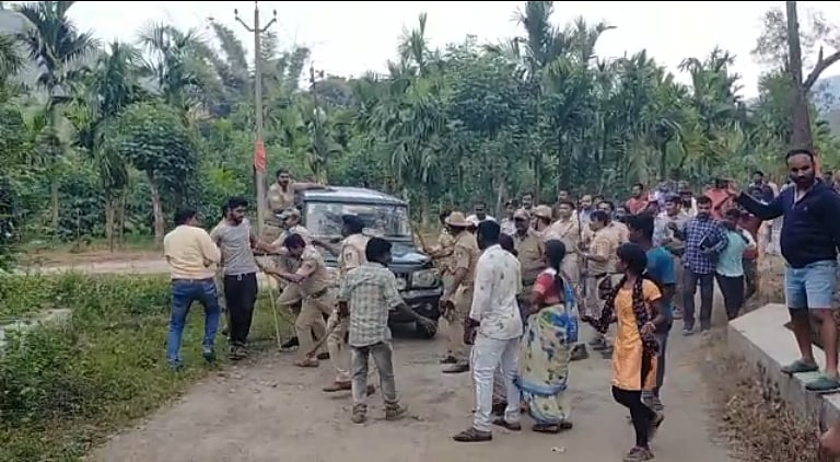 “பெண் உயிரிழப்பு விவகாரம்.. பா.ஜ.க MLA-வை புரட்டி எடுத்த தொகுதி மக்கள்” : தப்பியோடிய ஆதரவாளர்கள் !