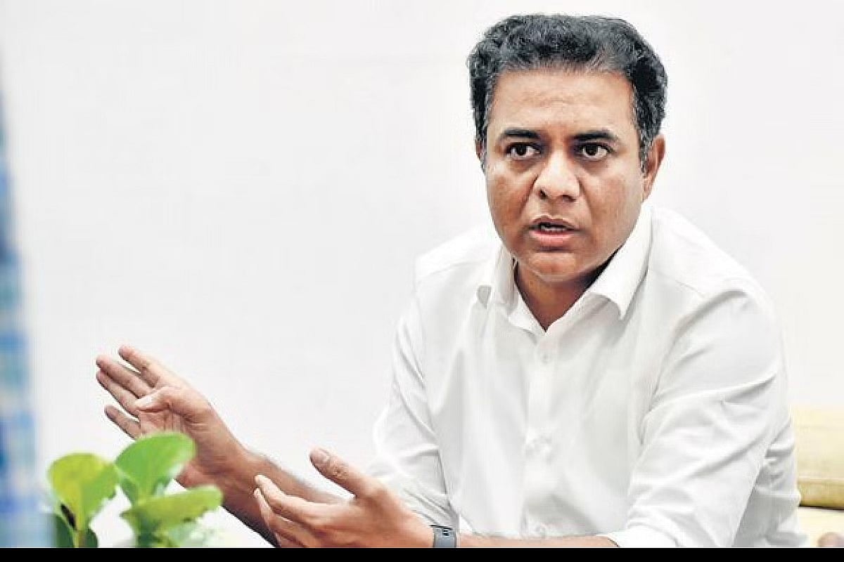 Telangana Minister KT Rama Rao,