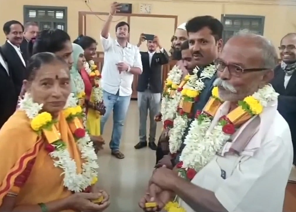 59 வயதில் விவாகரத்து.. 69 வயதில் திருமணம்.. -‘லோக் அதாலத்’ முறையால் மீண்டும் இணைந்த தம்பதி.. நெகிழ்ச்சி!