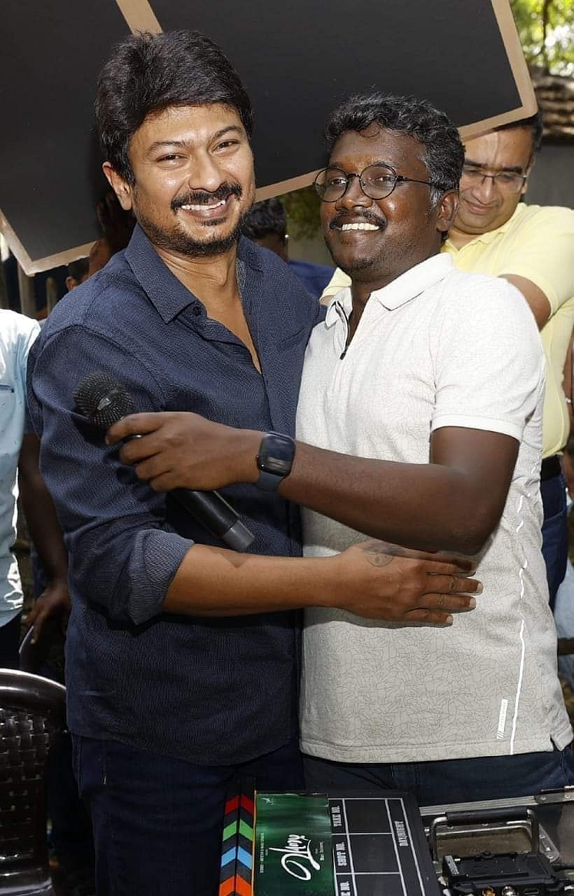 மாரி செல்வராஜ் இயக்கும் ‘வாழை’ திரைப்படம் - கிளாப் அடித்து படப்பிடிப்பை தொடங்கி வைத்த உதயநிதி ஸ்டாலின் !