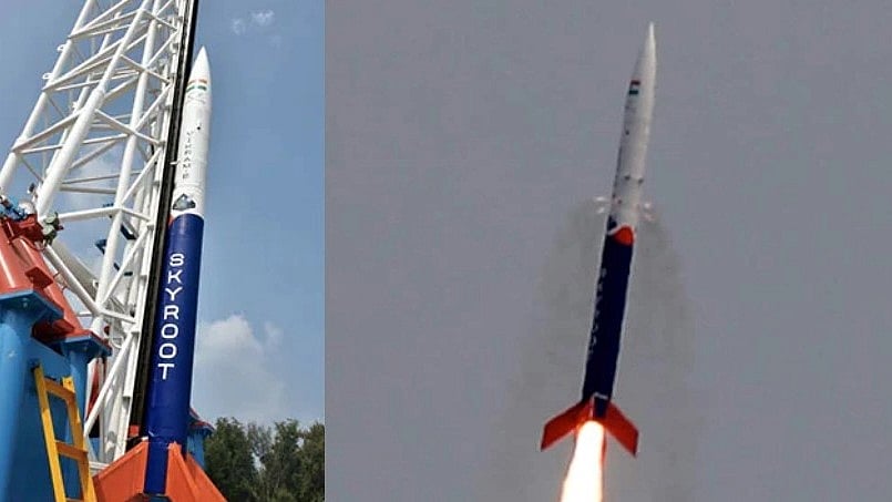 இந்தியாவின் முதல் தனியார் ராக்கெட்.. வெற்றிகரமாக விண்ணில் பாய்ந்த Vikram-S !