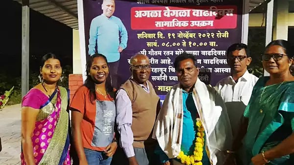 நள்ளிரவு 12 மணி..  சுடுகாட்டில் பிறந்தநாள் கொண்டாடிய நபர்: பிரியாணி விருந்து - ஆச்சரிய காரணம்!