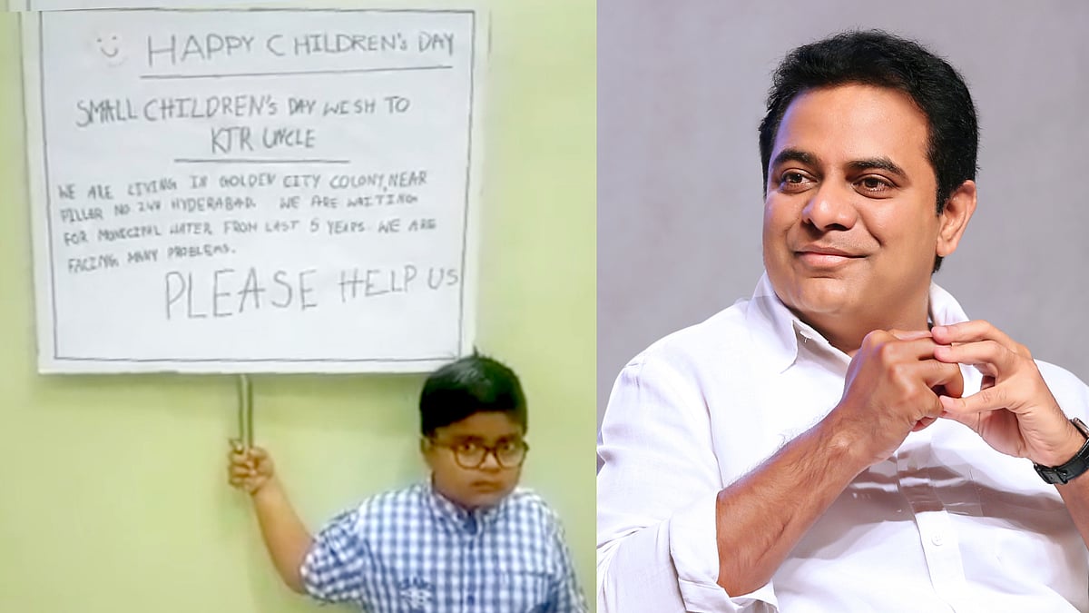 ’KTR மாமாவுக்கு ஒரு வேண்டுகோள்’-குழந்தைகள் தினத்தில் சிறுவனின் கோரிக்கையை நிறைவேற்றிய தெலங்கானா அமைச்சர்!
