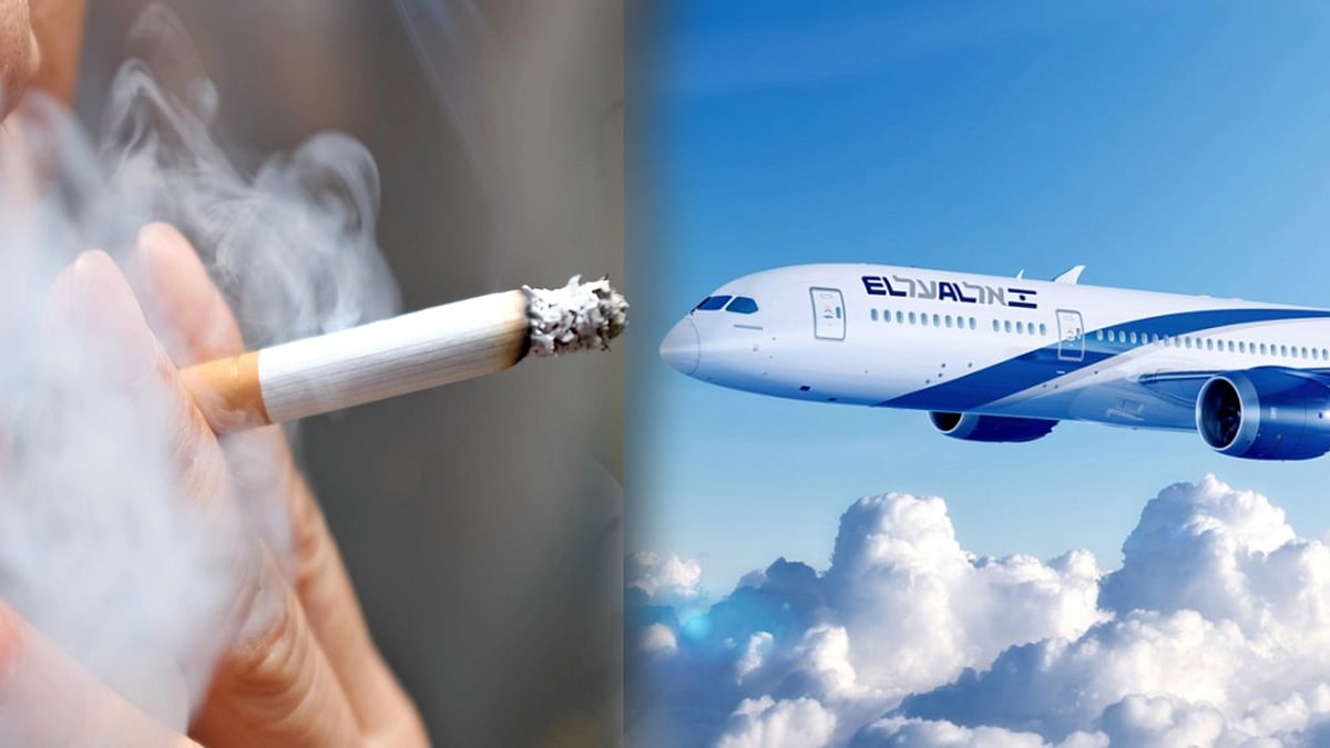 விமானத்தில் திடீரென அலறிய அலாரம்.. பதறிய பயணிகள்.. சிகரெட்டால் நேரவிருந்த பெரும் விபத்து தவிர்ப்பு ! 