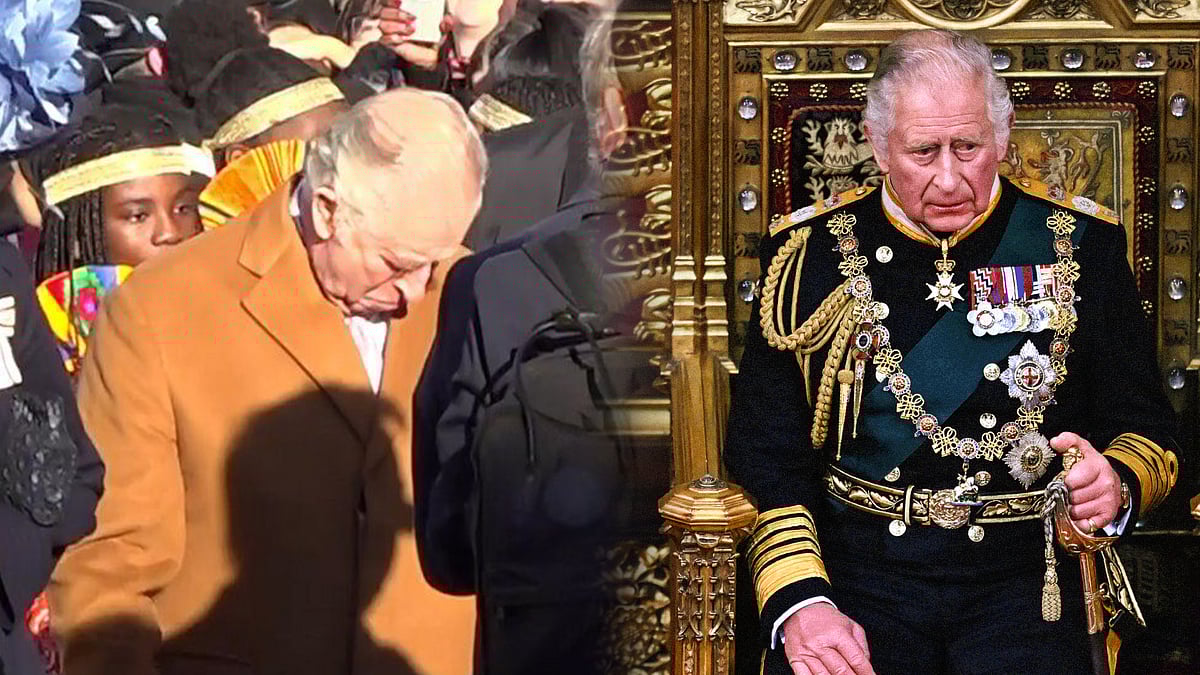 நீங்கள் எங்கள் அரசரே இல்லை.. மன்னர் சார்லஸ் மீது முட்டை வீசிய குடிமக்கள்.. பரபரப்பில் பிரிட்டன் ! 