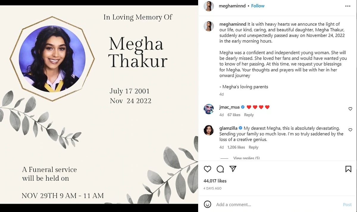 பிரபல டிக்டாக் பிரபலம் உயிரிழப்பு: ’எதிர்பாராத விதமாக’ நடந்த சம்பவம் என்ன? - கேள்வி எழுப்பும் ரசிகர்கள்!