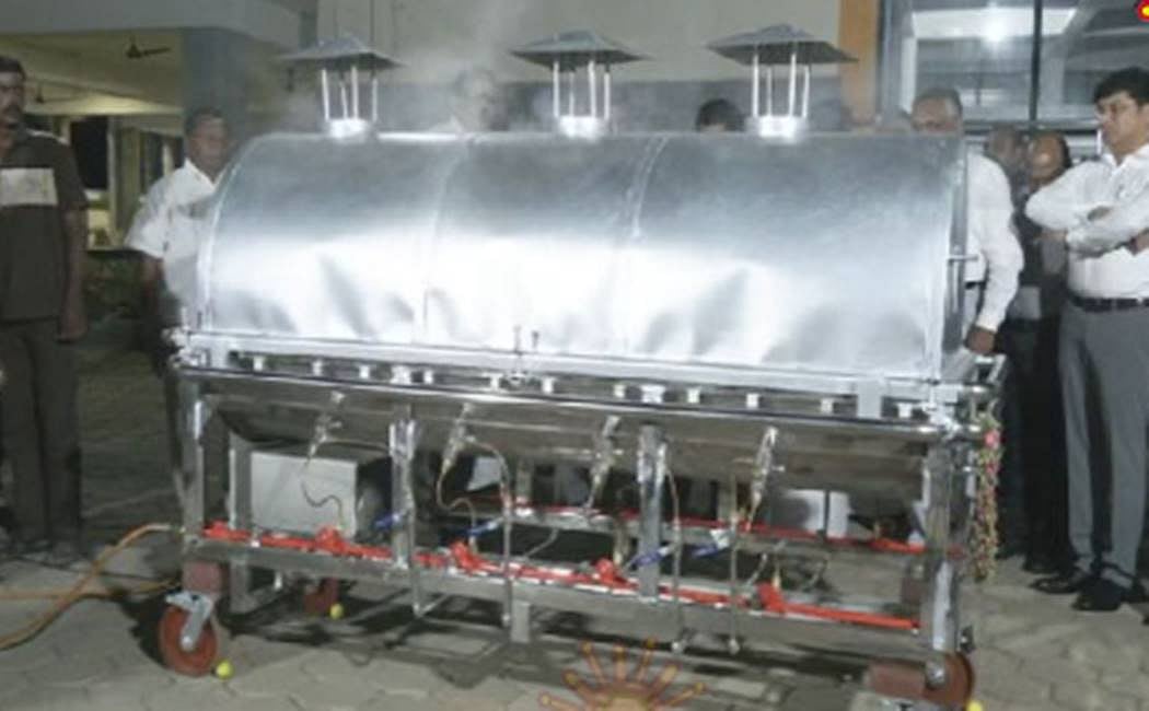 “தமிழ்நாட்டில் முதல் முறையாக நடமாடும் இடுகாடு வசதி..” :  மாநிலம் முழுவதும் கொண்டுவர சிறப்பு திட்டம்!