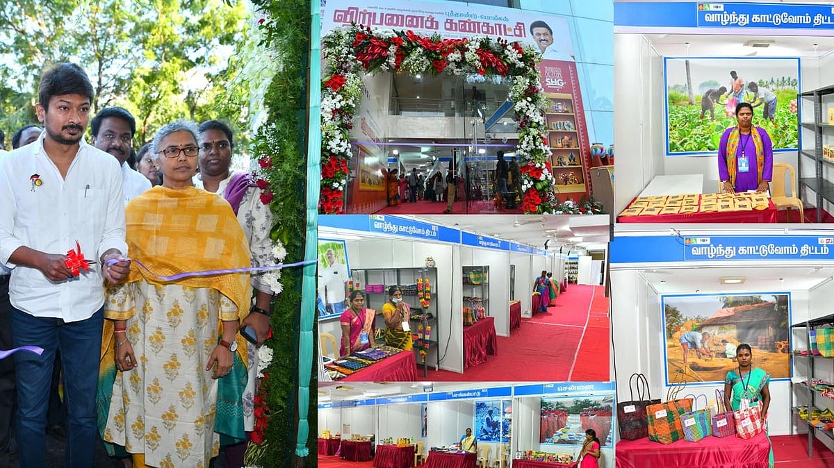 “மகளிர் சுய உதவி குழுக்கள் தயாரிக்கும் பொருட்களை பரிசாக வழங்குங்கள்..” : அமைச்சர் உதயநிதி அறிவுறுத்தல்!