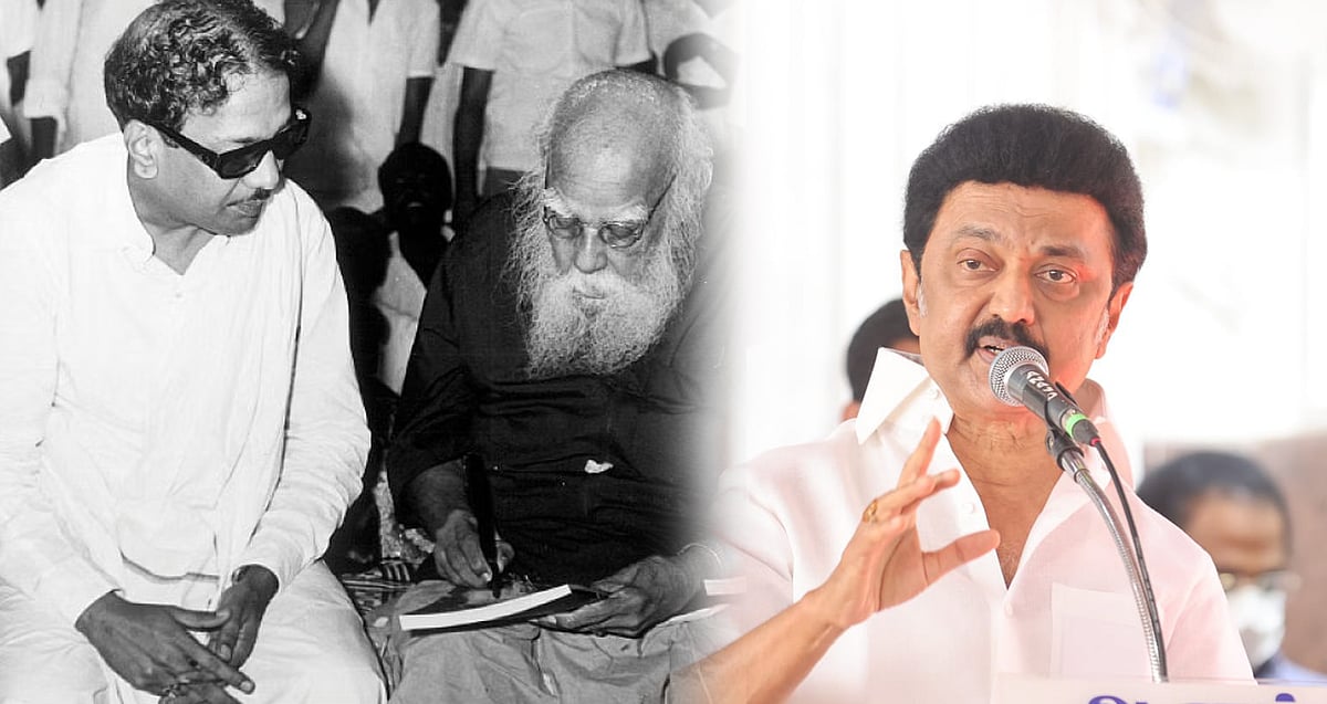 “புதுவை கலவரத்தில் கலைஞரை சாக்கடையில் தூக்கி வீசினார்கள்”: வரலாற்று சம்பவத்தை நினைவுகூர்ந்த முதலமைச்சர் !