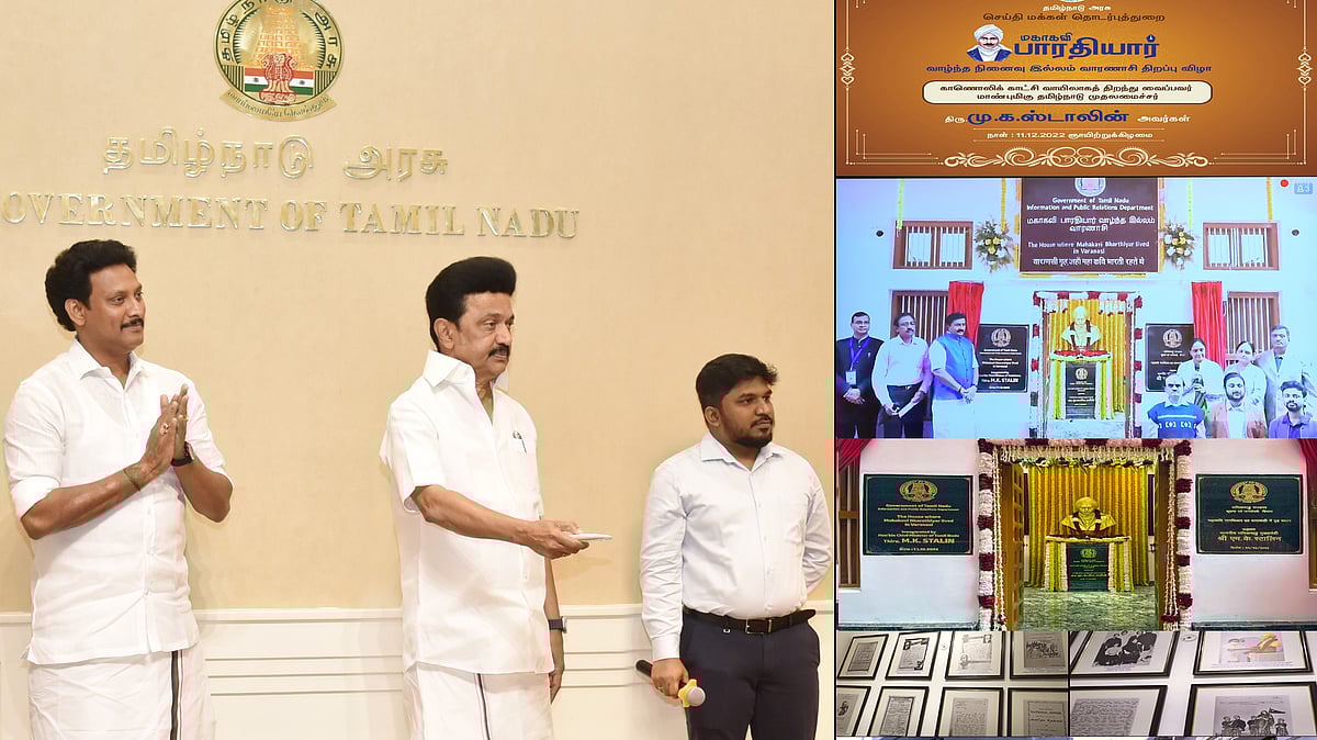 “காசியில் பாரதியாரின் மார்பளவு சிலை.. 100 ஆண்டு சிறப்பு மலர் வெளியீடு” : சொன்னதை செய்து காட்டிய முதல்வர்!