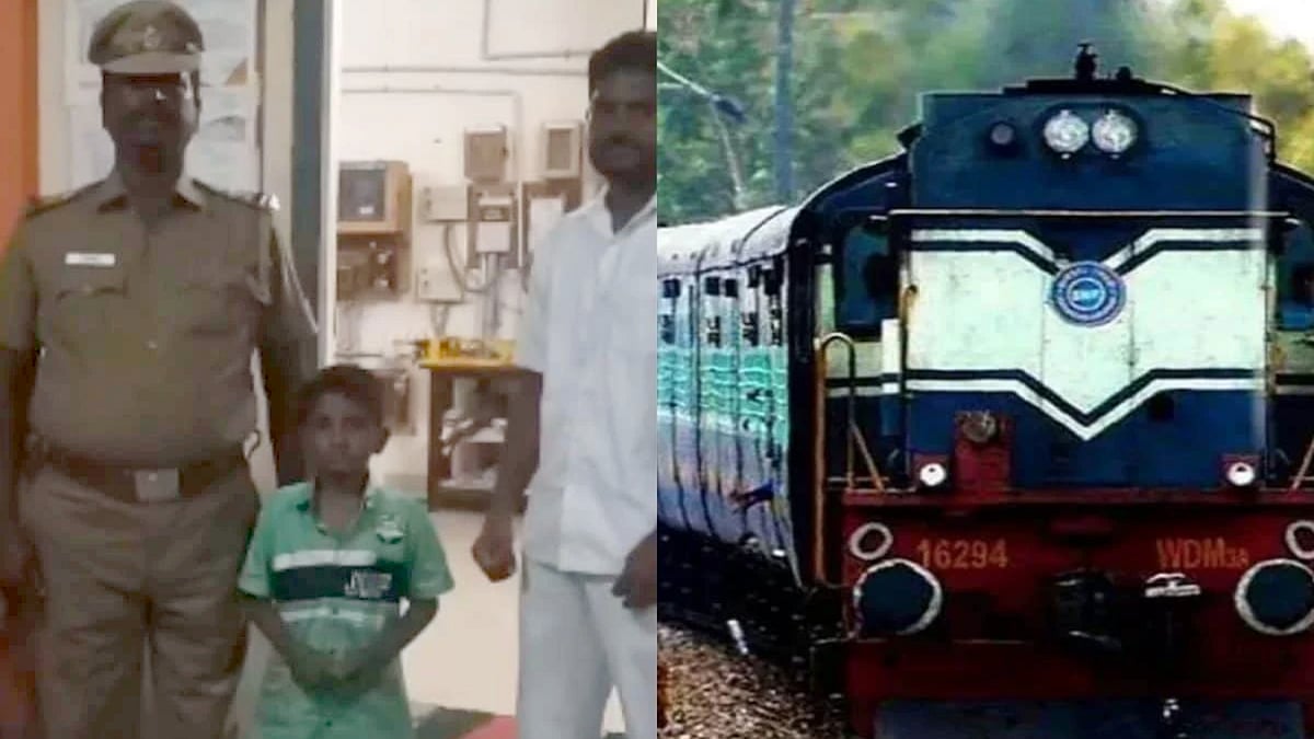 “அதோ பாரு ரயிலு.. ரயிலுக்குள்ள...” - ஆர்வமாக இரயிலில் தனியே பயணித்த சிறுவன் தவிப்பு ! 