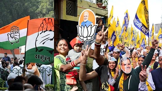 குஜராத், இமாச்சல் தேர்தல் முடிவுகள்.. பாஜக - காங்கிரஸ் - ஆம் ஆத்மி: யார் யார் எத்தனை இடங்களில் முன்னிலை?