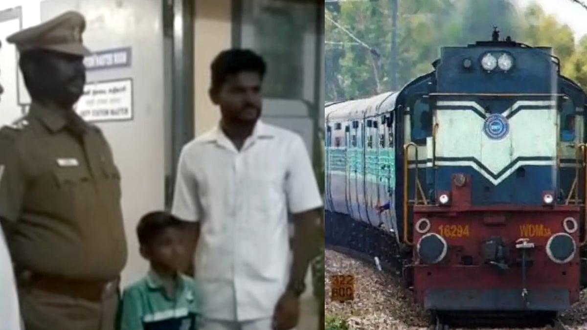 “அதோ பாரு ரயிலு.. ரயிலுக்குள்ள...” - ஆர்வமாக இரயிலில் தனியே பயணித்த சிறுவன் தவிப்பு ! 