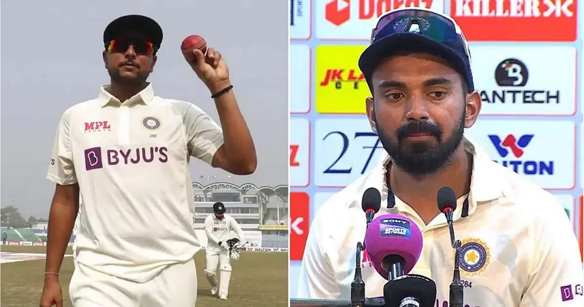 குல்தீப்பை எடுக்கவில்லை,, பிட்ச் பற்றி தெரியாது? நீ எல்லாம் கேப்டனா?- KL ராகுலை விமர்சிக்கும் ரசிகர்கள் !