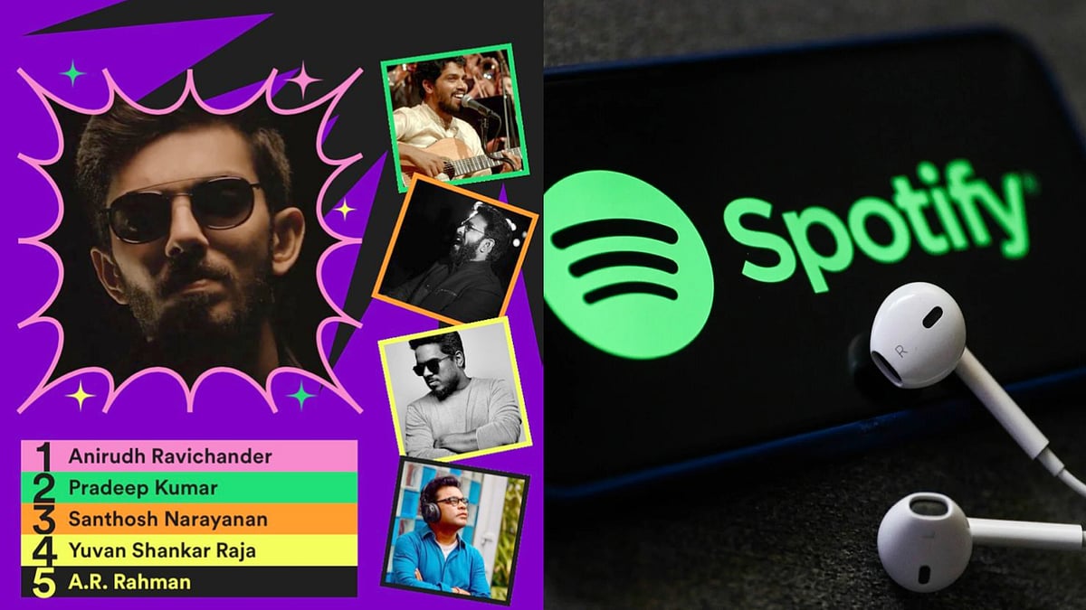 எத்தனை நிமிடம்.. யாருடைய பாட்டை அதிகம் கேட்டு இருக்கீங்க? : அறிமுகமானது 'SPOTIFY WRAPPED 2022'..