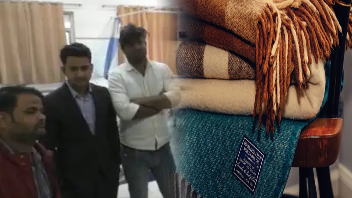 நள்ளிரவில் கம்பளி போர்வையை திருடவந்த மருத்துவர்.. சுற்றிவளைத்து கைதுசெய்த போலிஸ்.. ராஜஸ்தானின் சோகம் ! 