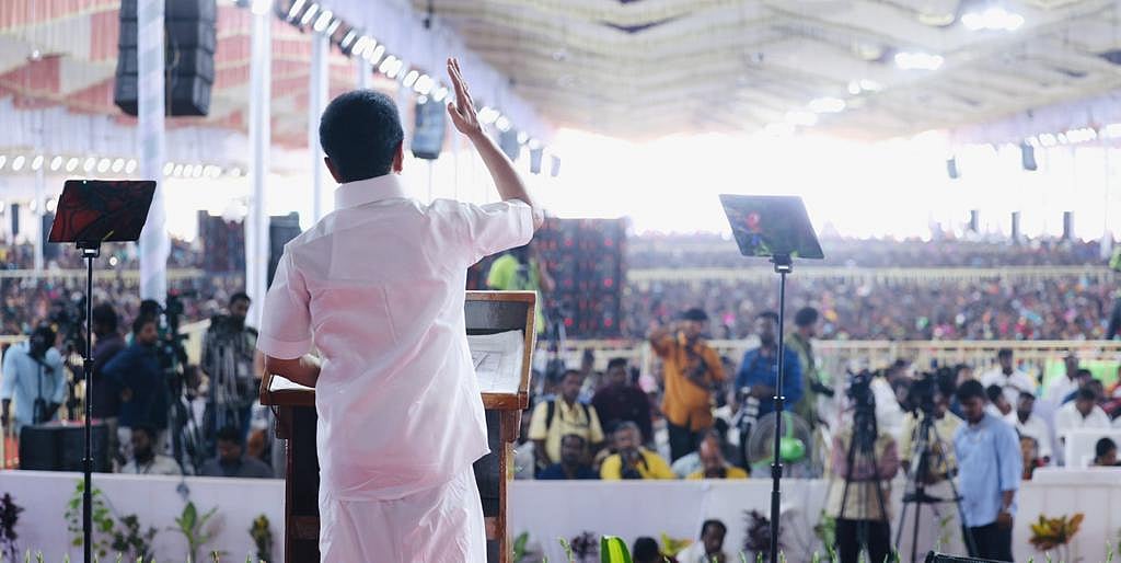 “ஏழையின் சிரிப்பில் அண்ணாவையும், கலைஞரையும் காண்போம்” - திருச்சி அரசு விழாவில் முதல்வர் எழுச்சி உரை!