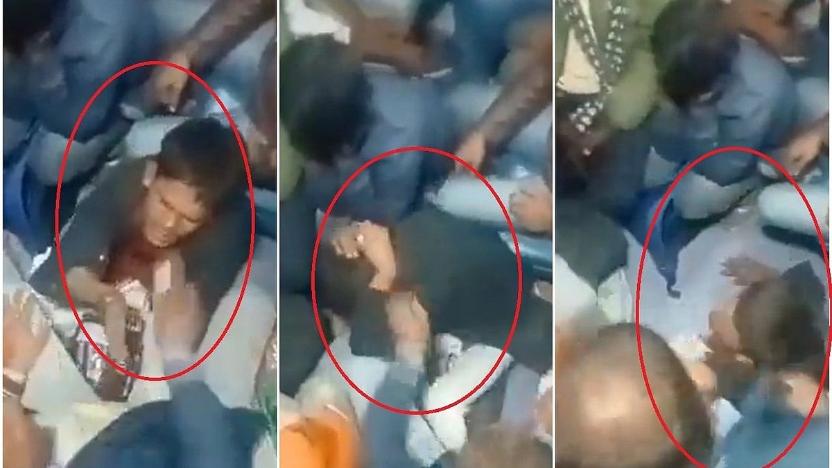 செல்போன் திருட்டு?.. ஓடும் ரயிலில் இருந்து தூக்கி வீசப்பட்ட இளைஞர்.. அதிர்ச்சி Video! 