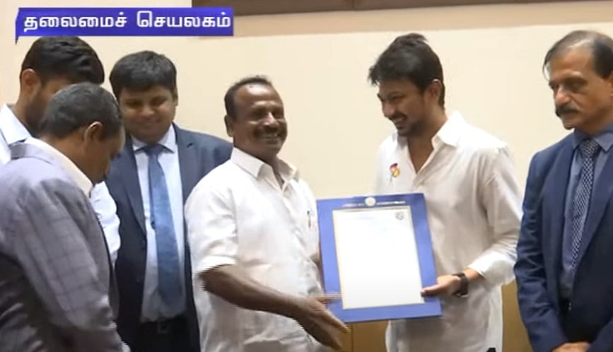 முதல் நாள்.. மூன்று கையெழுத்து: அமைச்சர் உதயநிதி ஸ்டாலின் முதல் கையெழுத்து எதற்குத் தெரியுமா?