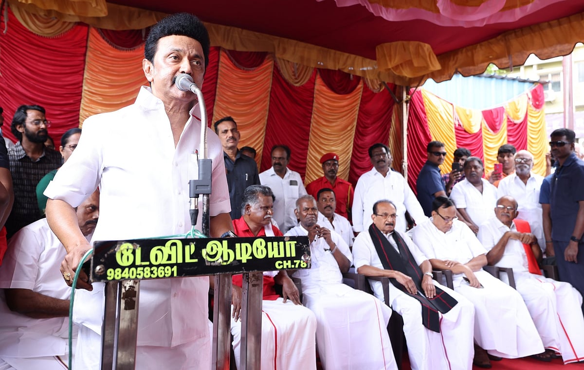 “பாசிச ஆட்சிக்கு முடிவு கட்ட வழிகாட்டியாக திகழ்கிறார் தோழர் நல்லகண்ணு ”: முதல்வர் மு.க.ஸ்டாலின் உரை!