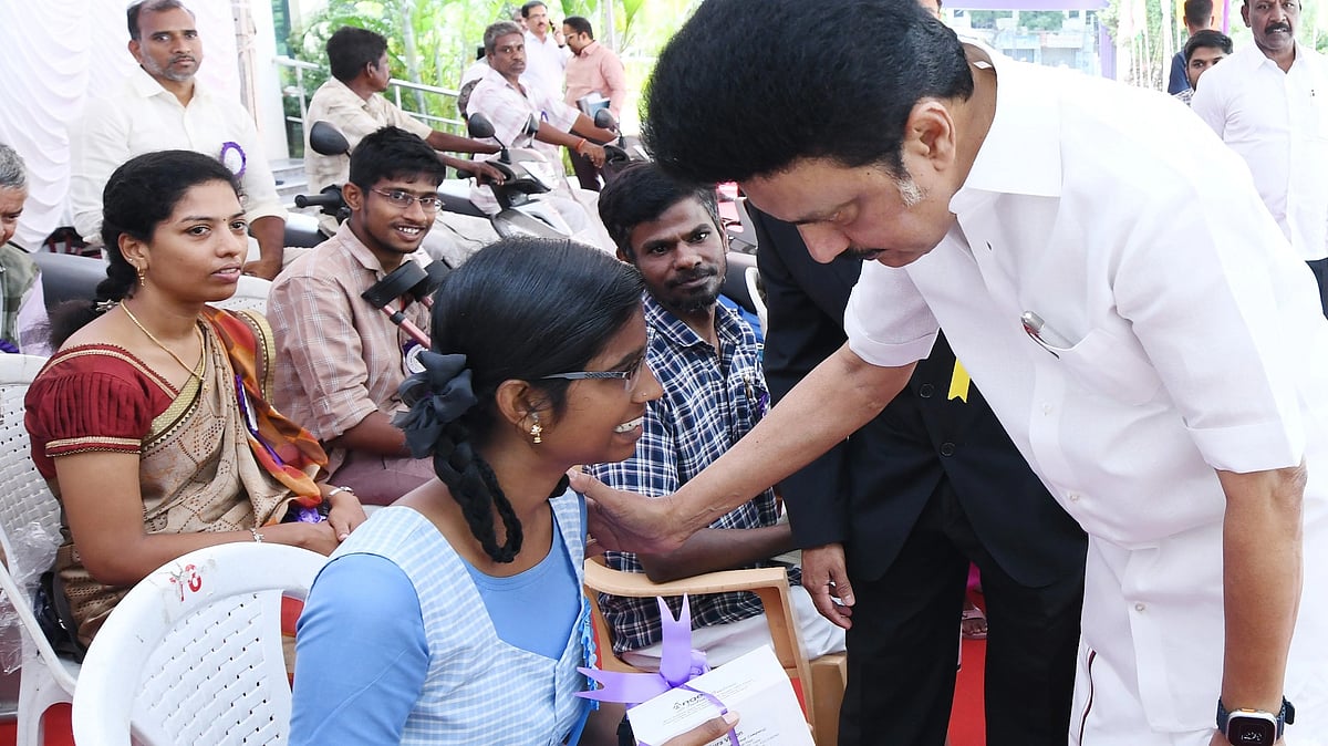 ஒரே ஒரு மாற்றுத்திறனாளி கூட மனவருத்தம் அடையாத வகையில்  செயல்படும் திமுக அரசு: முதலமைச்சர் மு.க.ஸ்டாலின்!