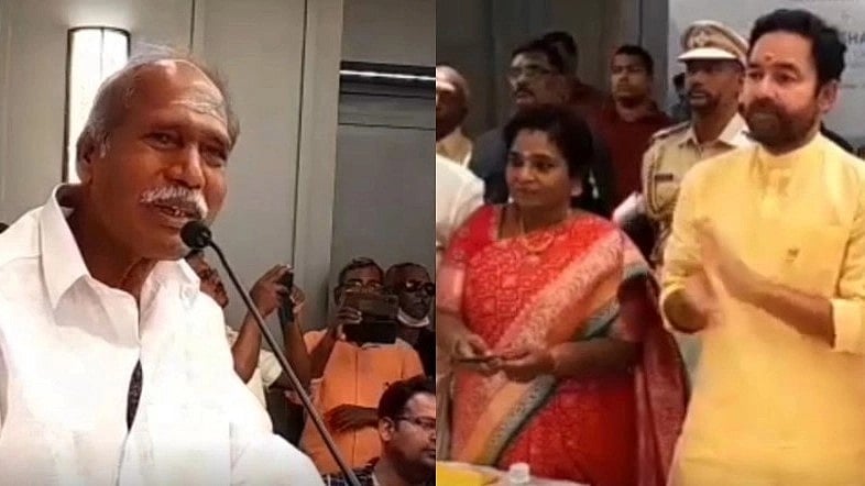 ஒவ்வொன்றுக்கும் அனுமதி கேட்க வேண்டி இருக்கு: ஆளுநர்,ஒன்றிய அமைச்சர் முன் ஆதங்கப்பட்ட புதுச்சேரி முதல்வர்!