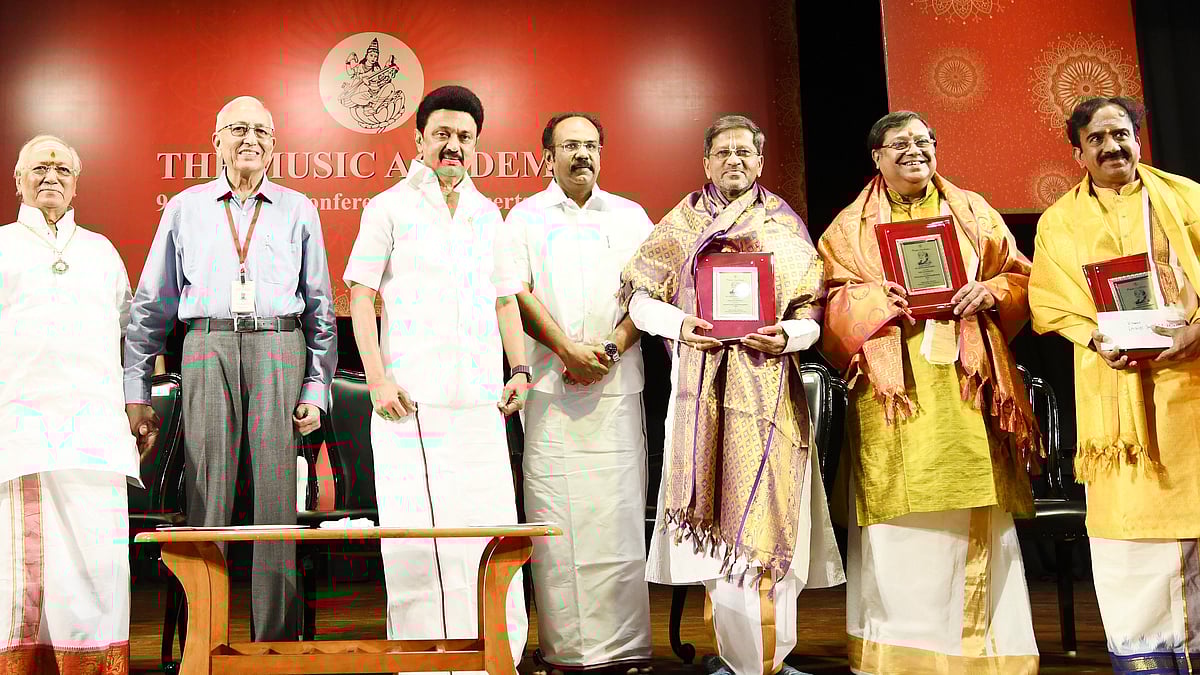 'மொழி இல்லாமல் கலை இல்லை'.. மியூசிக் அகாடமி விழாவில் முதலமைச்சர் மு.க.ஸ்டாலின் பேச்சு!