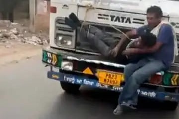 திருடியதாக சந்தேகம்.. லாரி முன் இளைஞரை கட்டிவைத்து 1.5 கி.மீ தூரம் ஓட்டிய DRIVER.. பஞ்சாபில் அதிர்ச்சி!