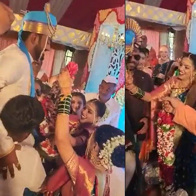 ஒரே மேடையில் இரட்டை சகோதரிகளை திருமணம் செய்த இளைஞர்.. இறுதியில் காத்திருந்த அதிர்ச்சி !