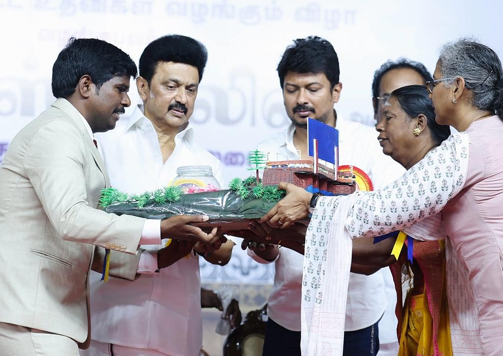 “ஏழையின் சிரிப்பில் அண்ணாவையும், கலைஞரையும் காண்போம்” - திருச்சி அரசு விழாவில் முதல்வர் எழுச்சி உரை!