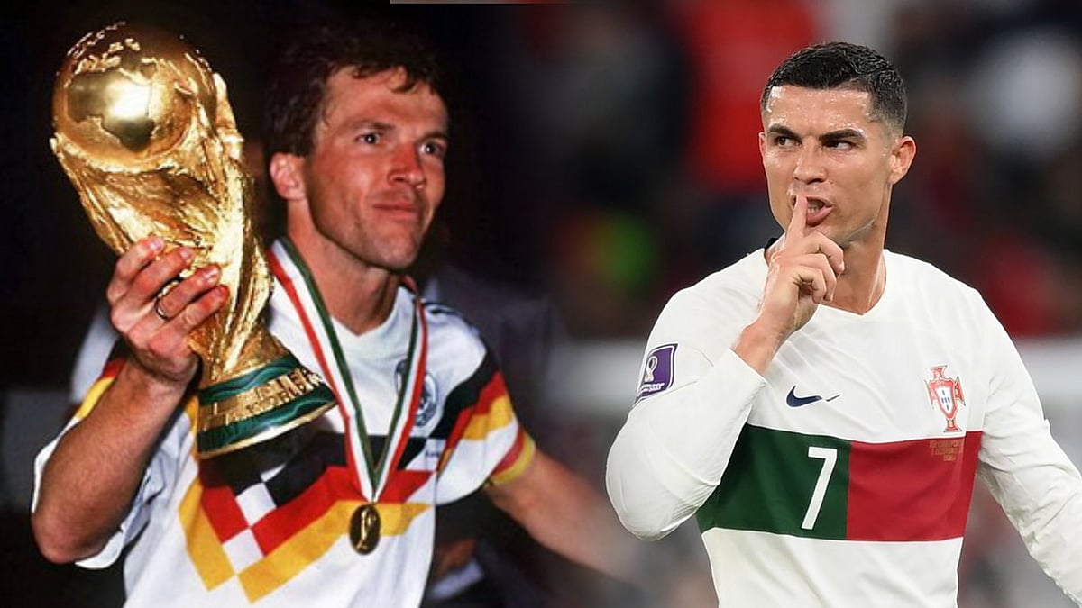 "ரொனால்டோவின்  ஆணவத்தால் தான் போர்ச்சுகல் அணி தோற்றது" -உலகக்கோப்பை வென்ற முன்னாள் வீரர் விமர்சனம் !