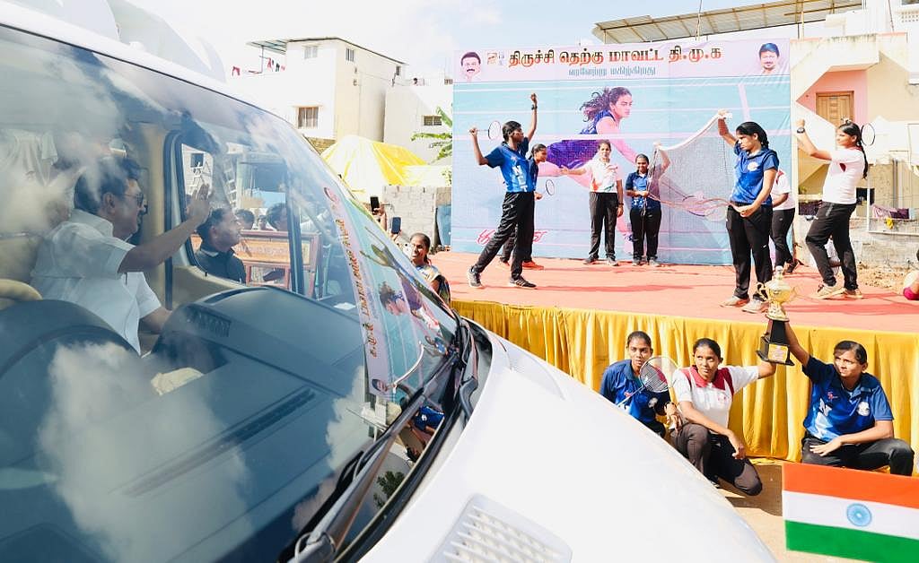 “ஏழையின் சிரிப்பில் அண்ணாவையும், கலைஞரையும் காண்போம்” - திருச்சி அரசு விழாவில் முதல்வர் எழுச்சி உரை!