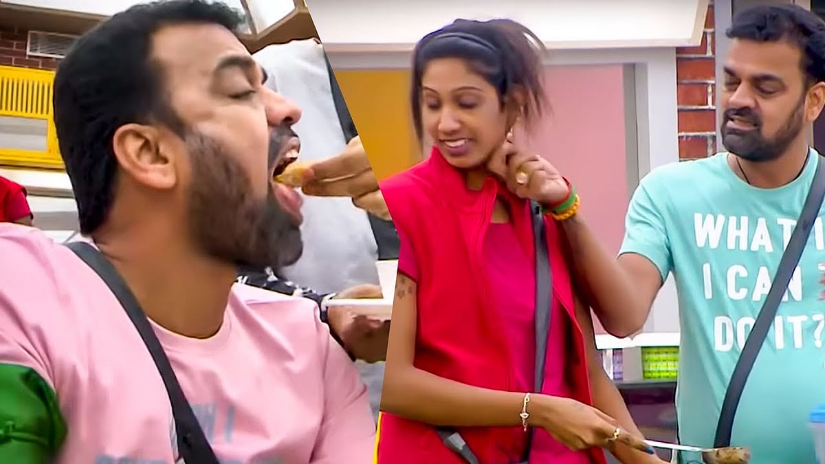 கார் மீது கல் வீசி மோசமாக நடந்து கொண்ட தாடி பாலாஜி மனைவி : வழக்கு பதிவு செய்த காவல்துறையினர்.. பின்னணி ?