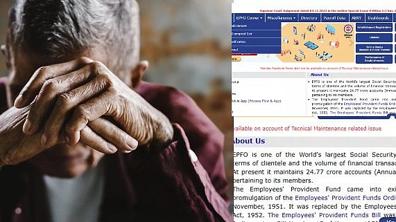 பிஃஎப் பாஸ்புக் சேவை தொடர்ந்து முடக்கம் - சிக்கி தவிக்கும் பயனாளிகள் !