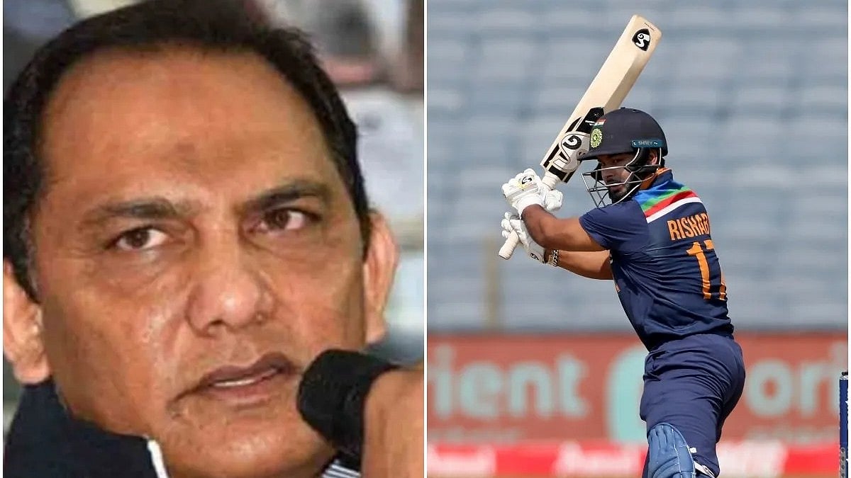 "டெஸ்ட் போட்டியில் ரிஷப் பண்ட்டின் இடத்துக்கு இவரே மாற்று"-இந்திய அணி முன்னாள் கேப்டன் அசாருதீன் கணிப்பு!