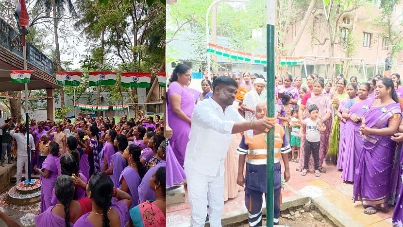 'வாங்க நீங்க கொடி ஏத்துங்க'.. தி.மு.க கவுன்சிலரின் செயலால் நெகிழ்ந்து போன தூய்மைப் பணியாளர்!  