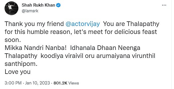 சர்ச்சைகளுக்கு நடுவே வெளியானது பதான் பட ட்ரைலர்.. தமிழில் விஜய் வெளியிட காரணம் என்ன ? Unexpected