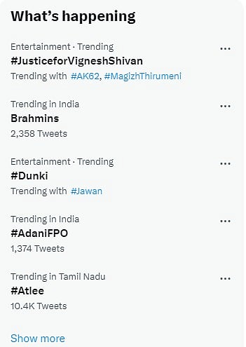 #AK62 படத்தை இயக்கும் மகிழ் திருமேனி? : இணையத்தில் ட்ரெண்டாகும் #JusticeforVigneshShivan - பின்னணி என்ன?