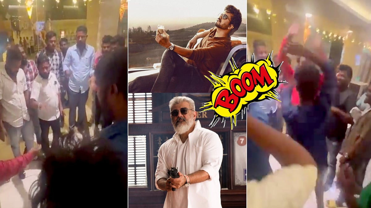 வாரிசா ? துணிவா ?.. டாஸ் போட்டு தேர்ந்தெடுத்த திரையரங்கம்.. உறைந்துபோன ரசிகர்கள் ! வெற்றி பெற்றது யார் ?