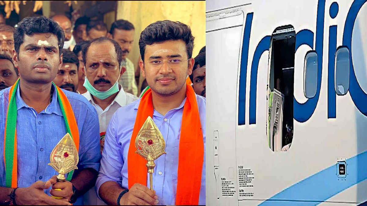 “அண்ணாமலை, தேஜஸ்வி சேட்டையின் எதிரொலி..” : எல்.முருகனுக்கு Indigo விமானத்தில் நேர்ந்த அவலம் ?