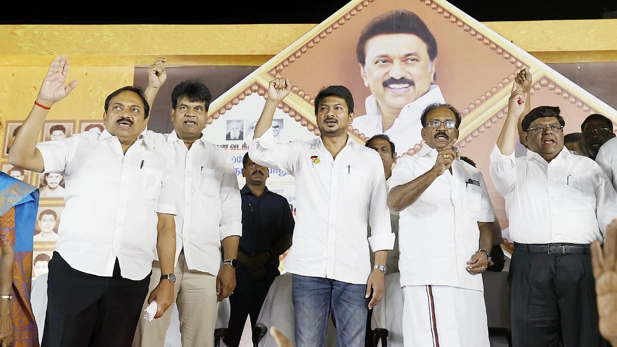 "இந்தி திணிப்பை நிறுத்தும் வரை நமது போராட்டம் தொடரும்": சூளுரைத்த அமைச்சர் உதயநிதி ஸ்டாலின்!