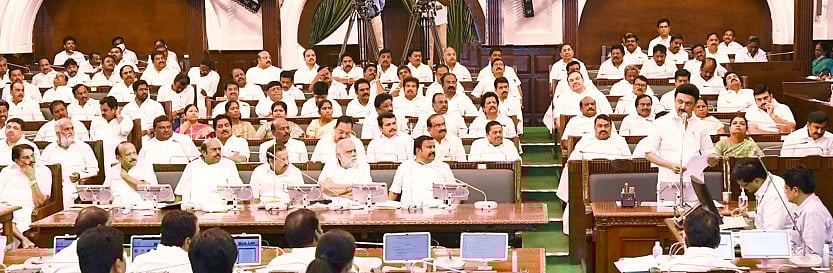 "நீட் தேர்வை ஏன் உங்களால் தடுக்க முடியவில்லை?".. பேரவையில் பழனிசாமிக்கு முதலமைச்சர் மு.க.ஸ்டாலின் கேள்வி!