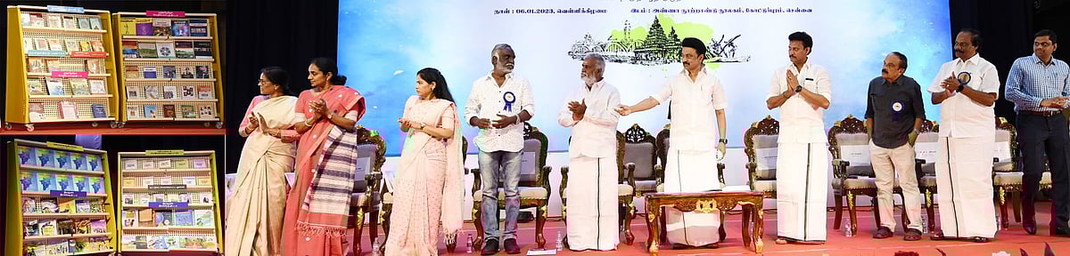 “மொழியைக் காப்பாற்ற உயிரைக் கொடுத்த இனம்தான் நம் தமிழ் இனம்” : இலக்கியத் திருவிழாவில் முதல்வர் பேச்சு!