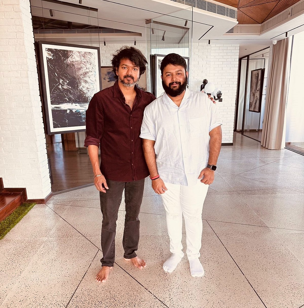 “கண்ணீர் விலைமதிப்பற்றது.. #வாரிசு எனது குடும்பம்..” - இசையமைப்பாளர் தமன் போட்ட உருக்கமான பதிவு ! 