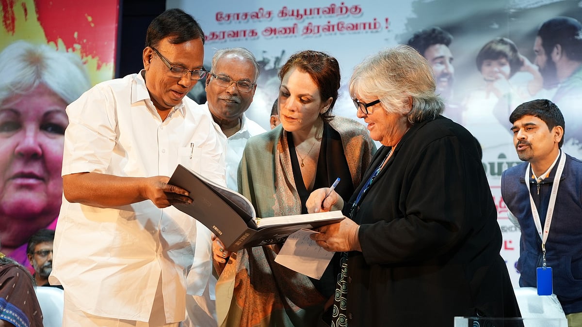 “சே-வின் மகளாக மட்டும் நான் பெருமைப்படவில்லை..” : அலெய்டா குவேராவின் உணர்வுபூர்வமான பேச்சு! (Photos)