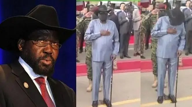 அரசு நிகழ்ச்சியின் போது மேடையிலேயே சிறுநீர் கழித்த அதிபர்.. வீடியோ வெளியிட்ட செய்தியாளர்கள் கைது !